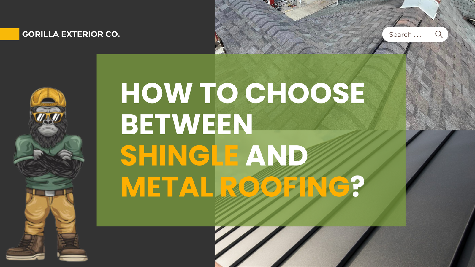 Choose Between Shingle and Metal Roofing for Your Home