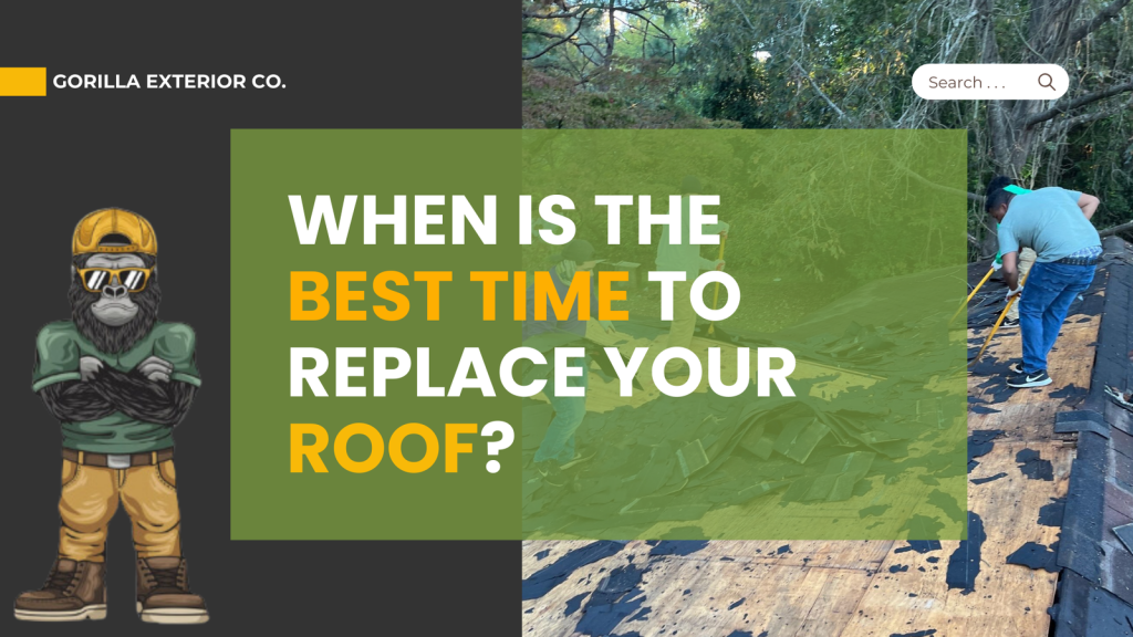 Best Time to Replace Your Roof