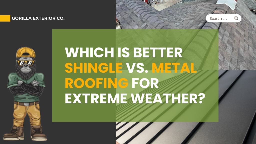Shingle vs. Metal Roofing