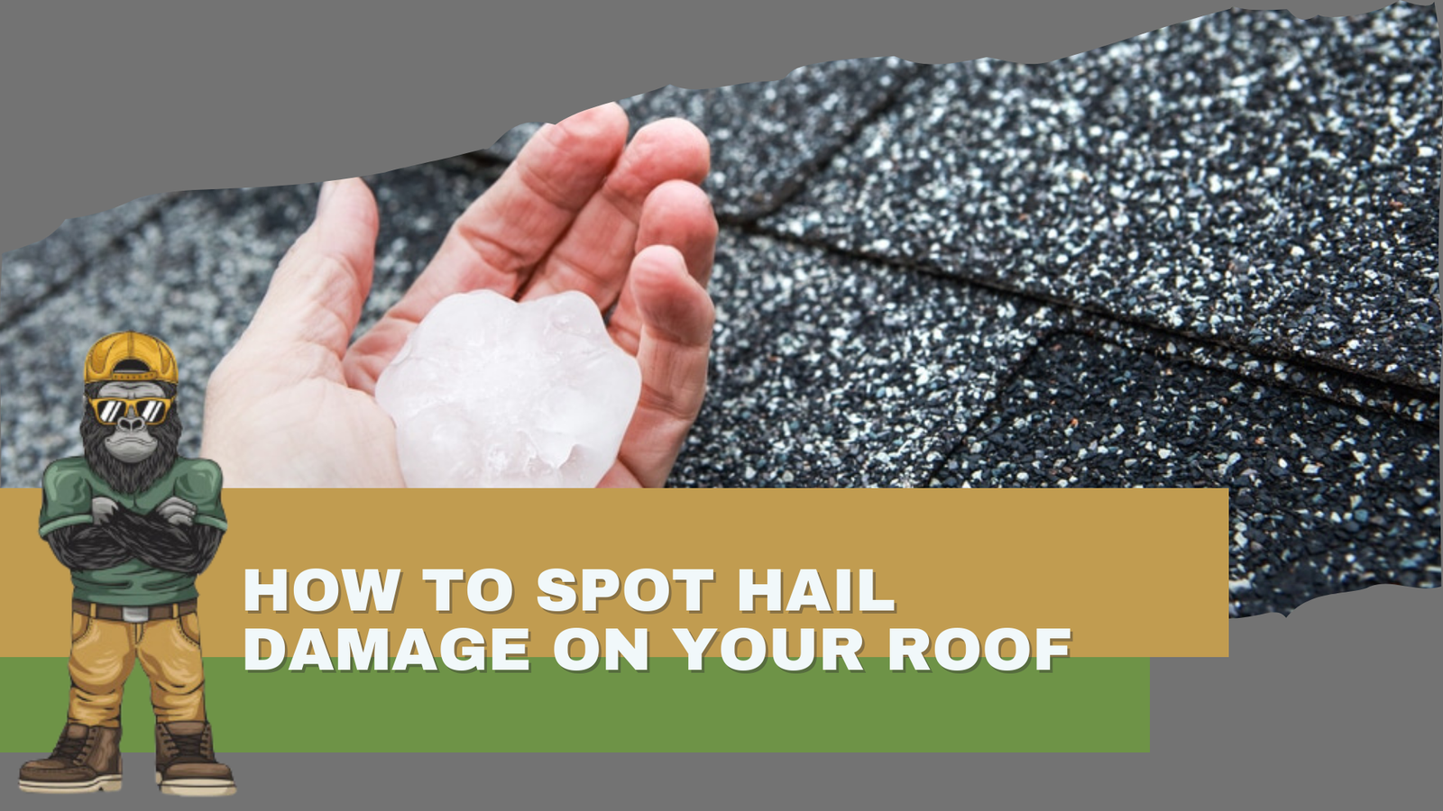 Signs of Hail Damage on Your Roof
