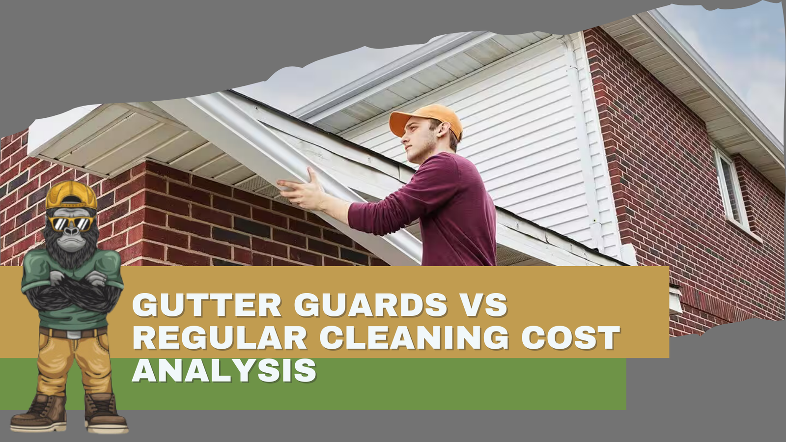 Pros and Cons of Gutter Guards vs. Regular Cleaning